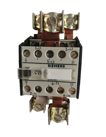 Contactor Siemens 3TK44180AM0 220vac 25kvar 400v